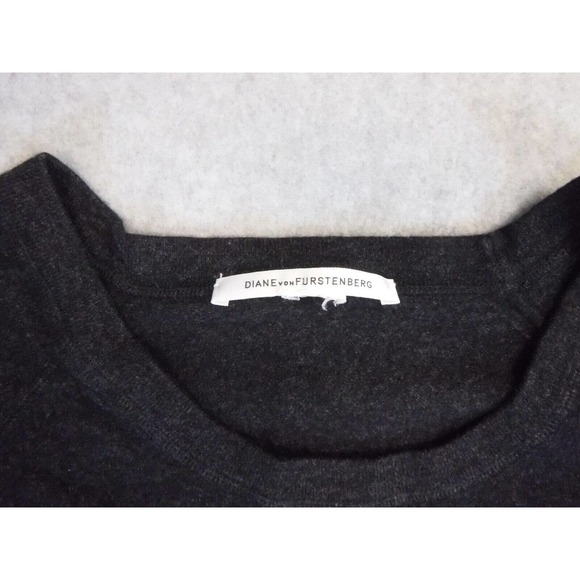 Womans Diane Von Furstenberg scoop neck sweater with pockets - Picture 3 of 8